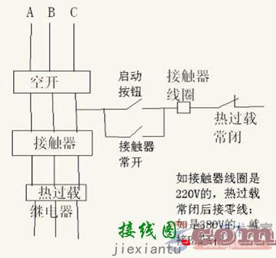 热过载继电器怎么接线，热继电器的实物接线图  第2张