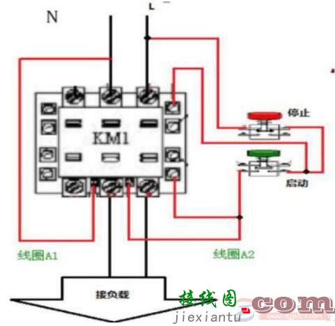 220V交流接触器工作原理接线方法图解 第1张