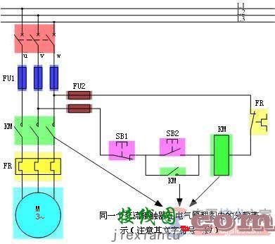 交流接触器外形与结构图例  第4张