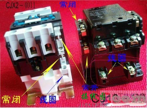 一个接触器控制负载的接线图  第4张