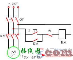 接触器与继电器控制电路图形表示说明  第2张