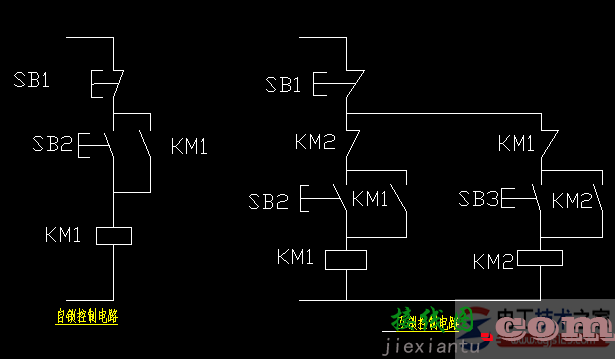接触器自锁互锁的定义与电路图  第1张