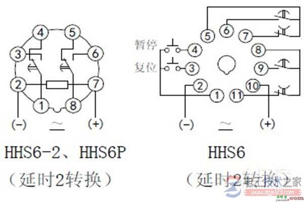 通电延时继电器接线图及技术要求  第3张