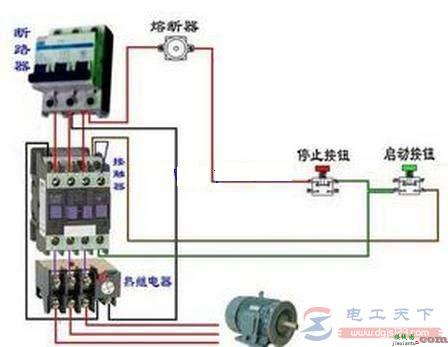 一例nr2 25热继电器的接线图  第2张