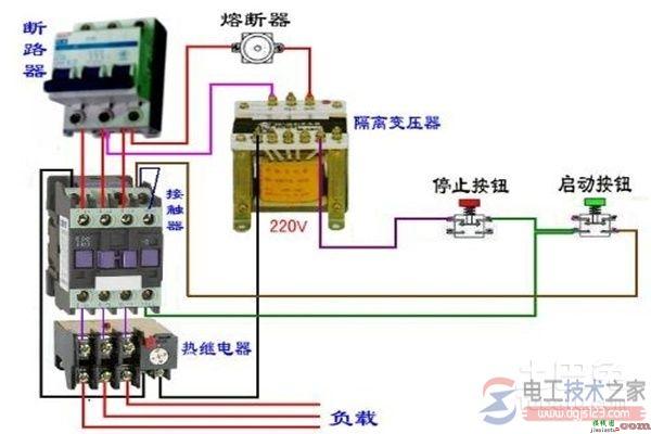 热过载继电器接线图及接线方式图解  第1张