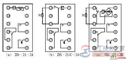 中间继电器接线图与调整方法  第1张