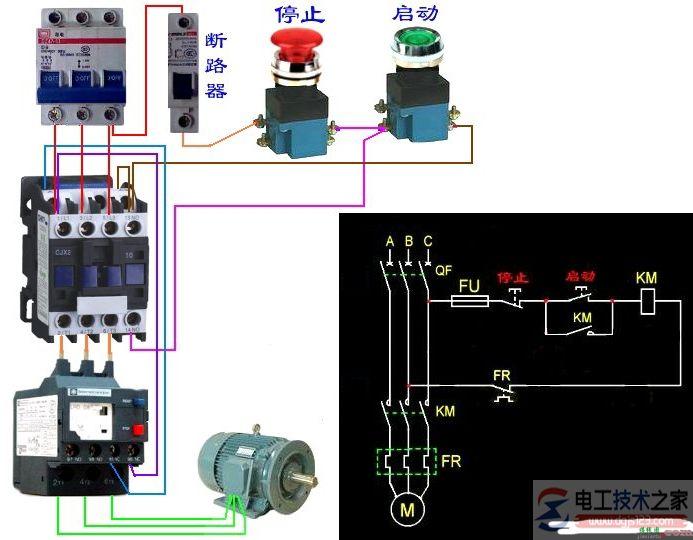 热继电器接线图_热继电器的选用与安装  第4张