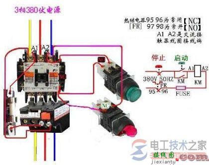 热继电器怎么接线，接继电器的安装及接线图  第2张