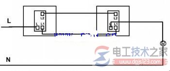 卧室双控开关安装接线方法教程  第2张