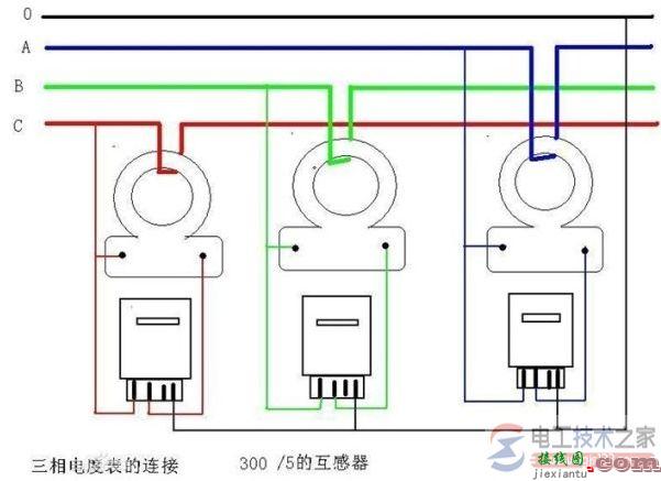 三相四线电度表带互感器怎么安装接线？  第1张