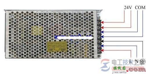24v开关电源接线图与接线方法  第1张