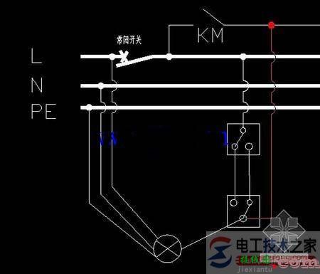 单联双控开关接线图与双联三联双控开关接线图  第1张