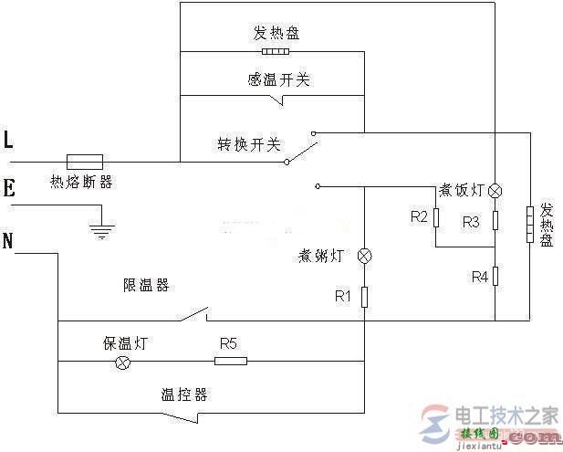 洛贝阿迪锅电气原理图与接线方式  第1张