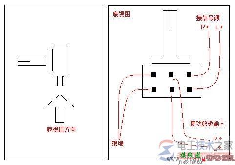 双联电位器怎么接线，电位器的接线图教程  第2张