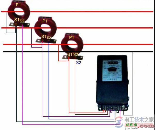 三相四线电表接线图接线方法(有无互感器的接线方式)  第5张