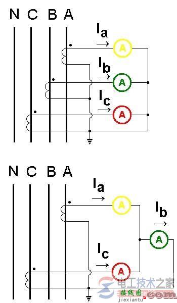 配电柜上电流表与互感器的正确接线方法  第1张