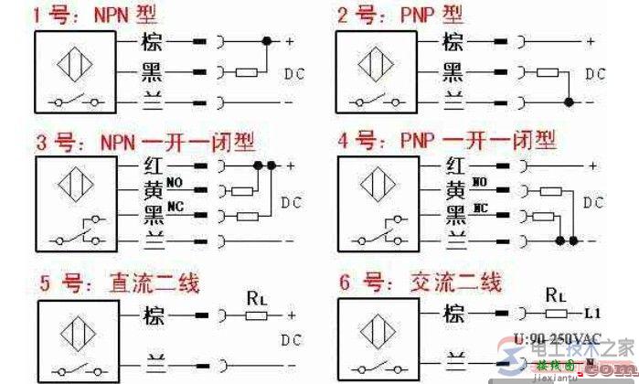 接近开关的接线方法图解  第1张