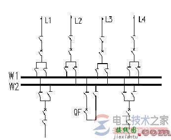 单母线接线与双母线接线的接线图的优缺点分析  第5张