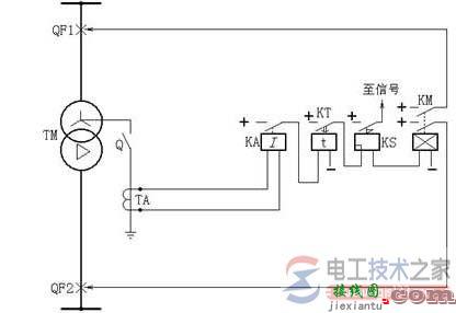 变压器零序电流保护的接线图与原理分析  第1张