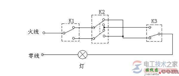 三控开关接线方法_三控开关接线图  第3张