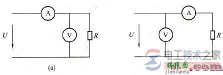 测量电阻电压表与电流表如何接线？  第1张