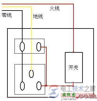 一开5孔插座的接线图  第4张