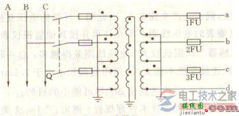 电压互感器接线图与常用接线方式图解  第3张