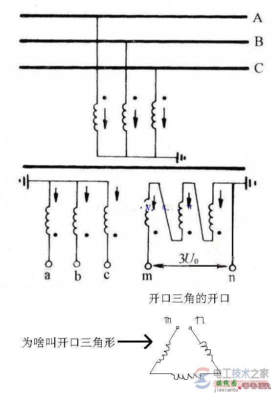 电压互感器接线图与常用接线方式图解  第4张