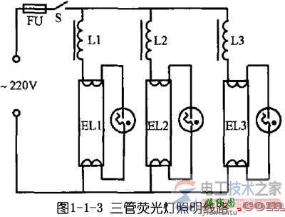 荧光灯如何接线，常见荧光灯的接线图总结  第3张