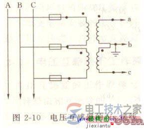 电压互感器接线图接线方式_电压互感器接线注意事项  第1张