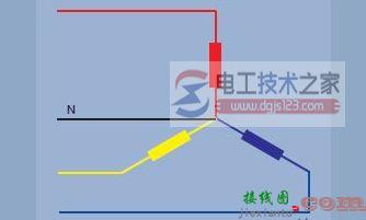 三相电原理_三相电接线图与接线方法  第5张