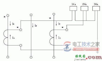 电流互感器的多个接线图_电流互感器的接线方式  第3张