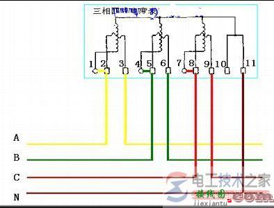 三相电能表接线图与接线方法  第1张