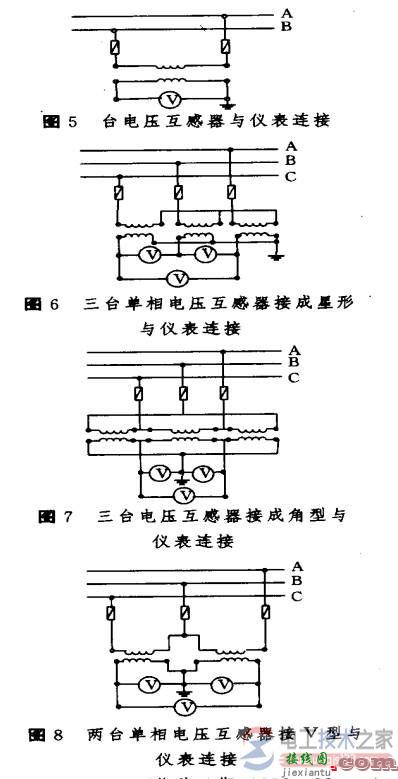 电流互感器与电压互感器的接线方式图解  第2张