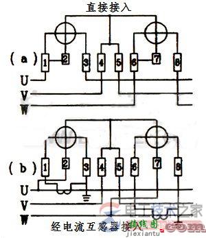 单相电表接线图_三相电表接线图_电表接线方法图解  第3张