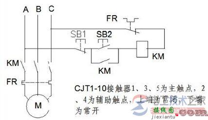 启动停止按钮的电路接线图  第2张