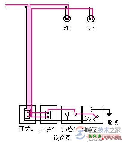 各种开关接线图与实物图图集  第13张