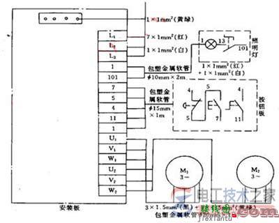 电气安装接线图的绘制原则及接线图示例  第1张