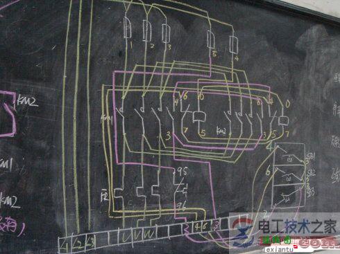 电机正反转控制原理图与接线图详解  第4张