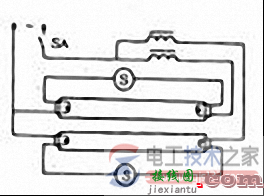 日关灯工作原理，日光灯镇流器接线图  第4张