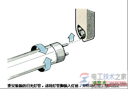 日关灯工作原理，日光灯镇流器接线图  第5张