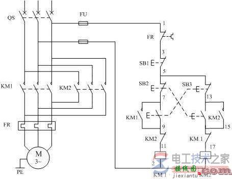 交流接触器接线控制与过载保护  第2张