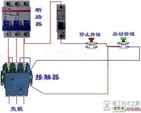 接触器与断路器电气控制回路接线图大全  第6张