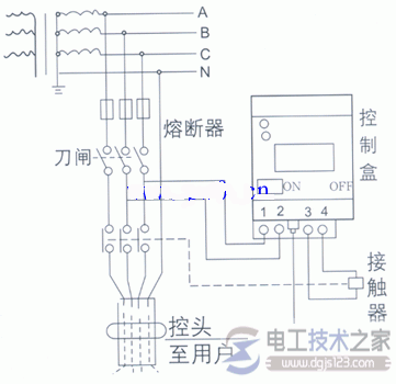 空调漏电保护器怎么接线？空调漏电保护器的接线图  第1张