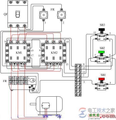 交流接触器接线图及电动机运行控制电路  第4张