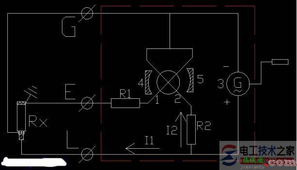 兆欧表的内外部接线图与元件作用  第1张