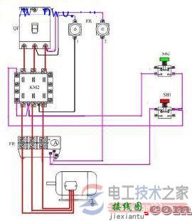 cjx2交流接触器接线图怎么画？  第1张