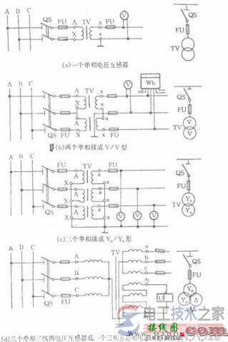 电压互感器vv接线图是什么样的？  第1张