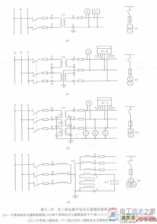 电压互感器接线图组成说明  第1张