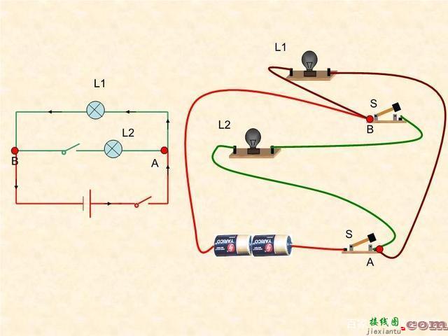 怎么根据原理图连实物图？7个入门级电路为例  第7张